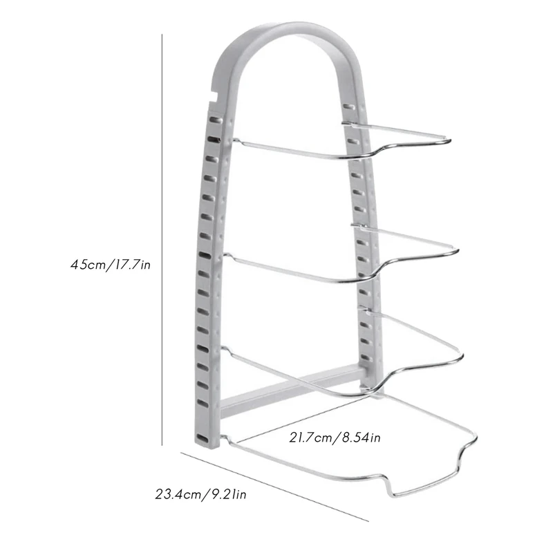 Kitchen Organizer Pots Storage Rack Holder Shelf Cookware Pan Lid Pot Holders Rack Stand Kitchen Accessories
Kitchen Organizer Pots Storage Rack Holder Shelf Cookware Pan Lid Pot Holders Rack Stand Kitchen Accessories