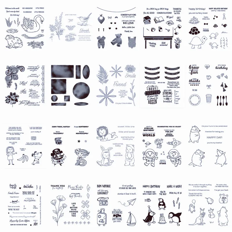 Party Puffins, Watercolor Shapes,Elegantly Said ,Turtle Friends Transparent Clear Stamps for DIY Scrapbooking Cards Crafts 2021
Party Puffins, Watercolor Shapes,Elegantly Said ,Turtle Friends Transparent Clear Stamps for DIY Scrapbooking Cards Crafts 2021