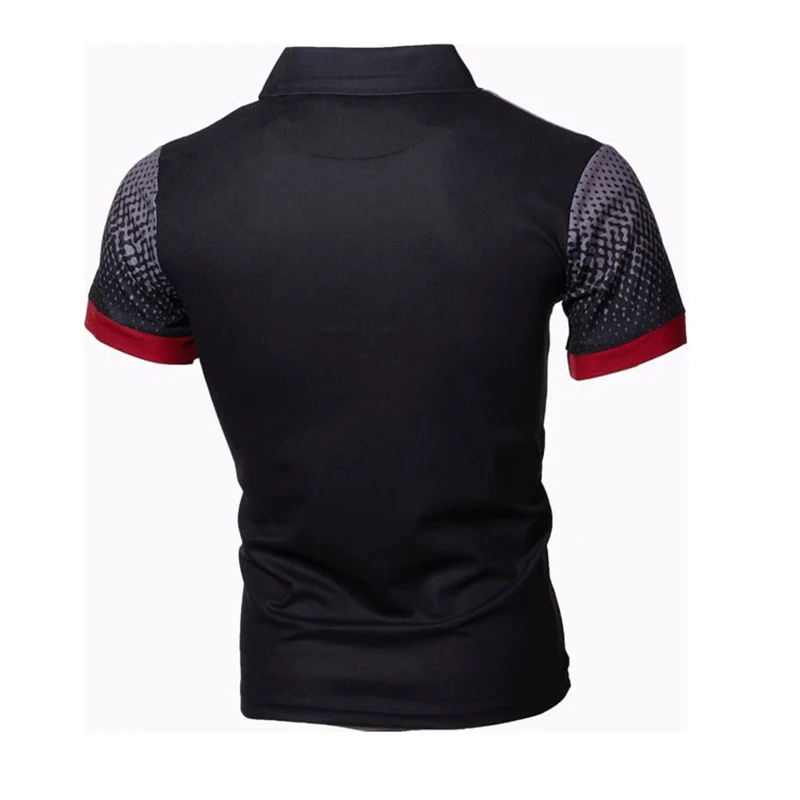 Men's Polo Shirt 2020 New Summer Short Sleeve Turn-down Collar Slim Tops Casual Breathable Gradient Discoloration Business Shirt
Men's Polo Shirt 2020 New Summer Short Sleeve Turn-down Collar Slim Tops Casual Breathable Gradient Discoloration Business Shirt