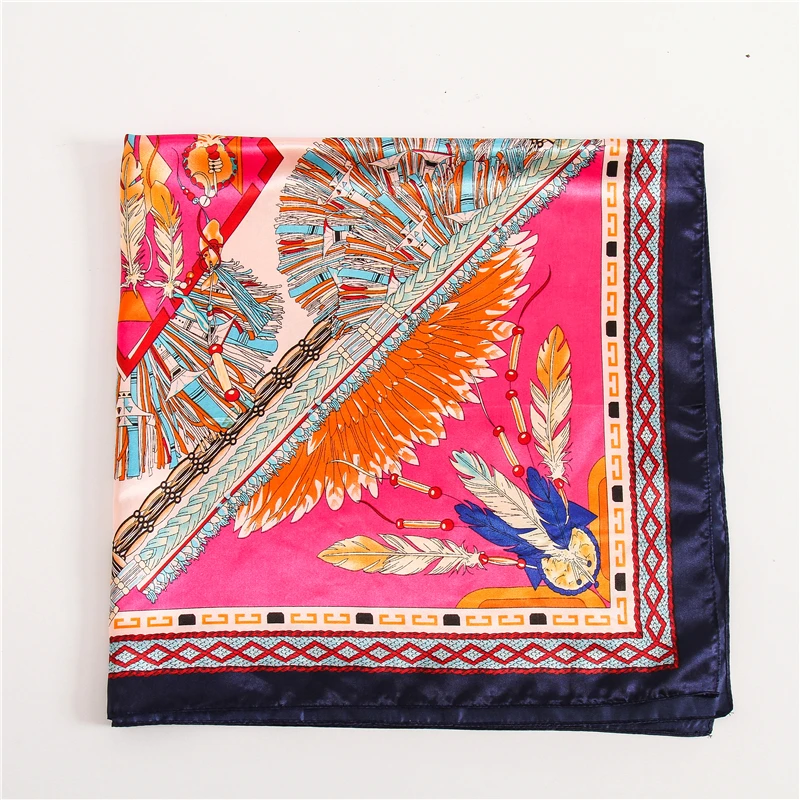 New Lady Silk Square Scarf Fashion Shawl and Wraps for Women Bandana Foulard Female Large Hijab Fashion Headkerchief Summer
New Lady Silk Square Scarf Fashion Shawl and Wraps for Women Bandana Foulard Female Large Hijab Fashion Headkerchief Summer