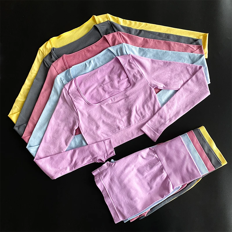 Yoga Clothing Set Sports Suit Women Sportswear Sports Outfit Fitness Set Athletic Wear Gym Seamless Workout Clothes For Women
Yoga Clothing Set Sports Suit Women Sportswear Sports Outfit Fitness Set Athletic Wear Gym Seamless Workout Clothes For Women