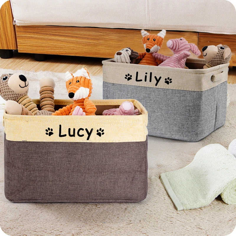Personalized Dog Toys Storage Baskets Box Stuff Clothes Shoes Home Christmas Doll Storage DIY Pet Accessories
Personalized Dog Toys Storage Baskets Box Stuff Clothes Shoes Home Christmas Doll Storage DIY Pet Accessories