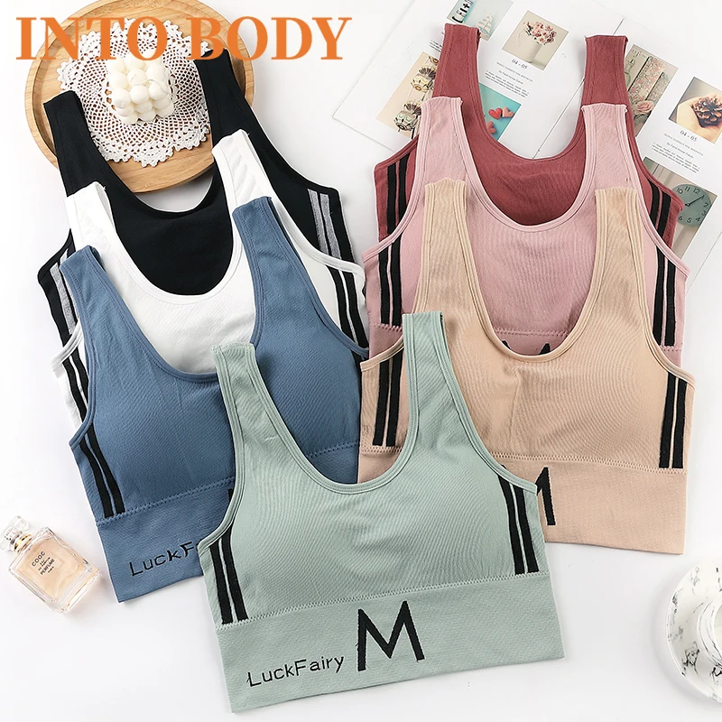 Of Women Tanks Crop Top Seamless Underwear Crop Top Female U Back Street Tops Women Sexy Lingerie Sleeveless Padded Camisole
Of Women Tanks Crop Top Seamless Underwear Crop Top Female U Back Street Tops Women Sexy Lingerie Sleeveless Padded Camisole
