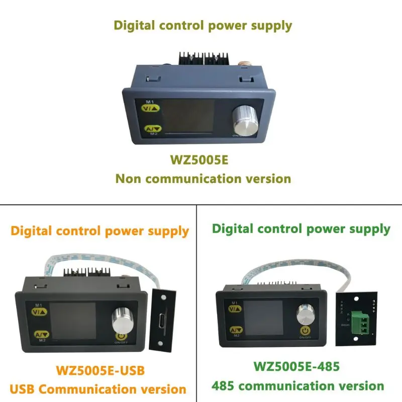 DC Step Down Converter CC CV 50V 5A Power Module Adjustable Regulated Laboratory Power Supply Voltmeter Ammeter Communication
DC Step Down Converter CC CV 50V 5A Power Module Adjustable Regulated Laboratory Power Supply Voltmeter Ammeter Communication
