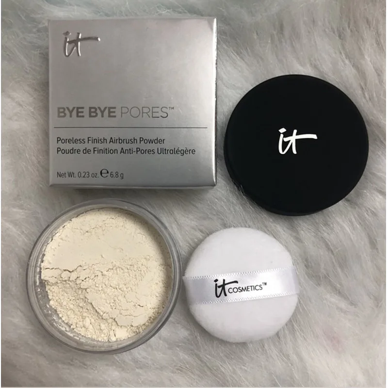 Facial Cosmetics Invisible Pore Fixing and Repairing Liquid 6.8g Matte Loose Powder Silk Antioxidant Facial Makeup Powder
Facial Cosmetics Invisible Pore Fixing and Repairing Liquid 6.8g Matte Loose Powder Silk Antioxidant Facial Makeup Powder