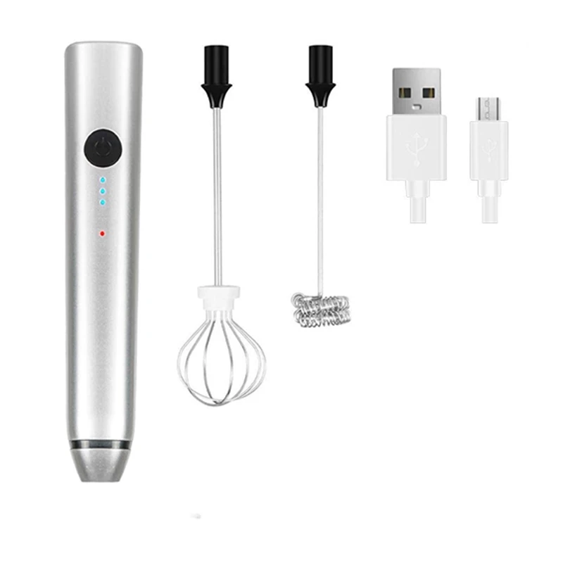 Milk Frother Handheld,USB Rechargeable Electric Foam Maker for Coffee, 3 Speeds Mini Milk Foamer Drink Mixer
Milk Frother Handheld,USB Rechargeable Electric Foam Maker for Coffee, 3 Speeds Mini Milk Foamer Drink Mixer