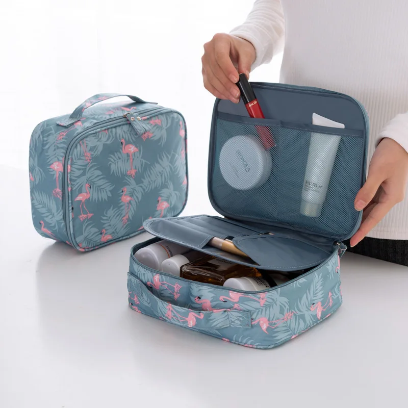New Korean Version Of The Flamingo Travel Cosmetic Organizer Large Portable Cosmetic Bag
New Korean Version Of The Flamingo Travel Cosmetic Organizer Large Portable Cosmetic Bag