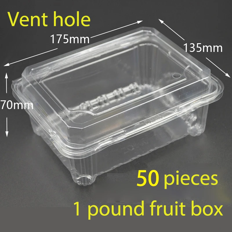 50pcs Food grade disposable plastic salad box transparent color grape fruit sliced box.
50pcs Food grade disposable plastic salad box transparent color grape fruit sliced box.