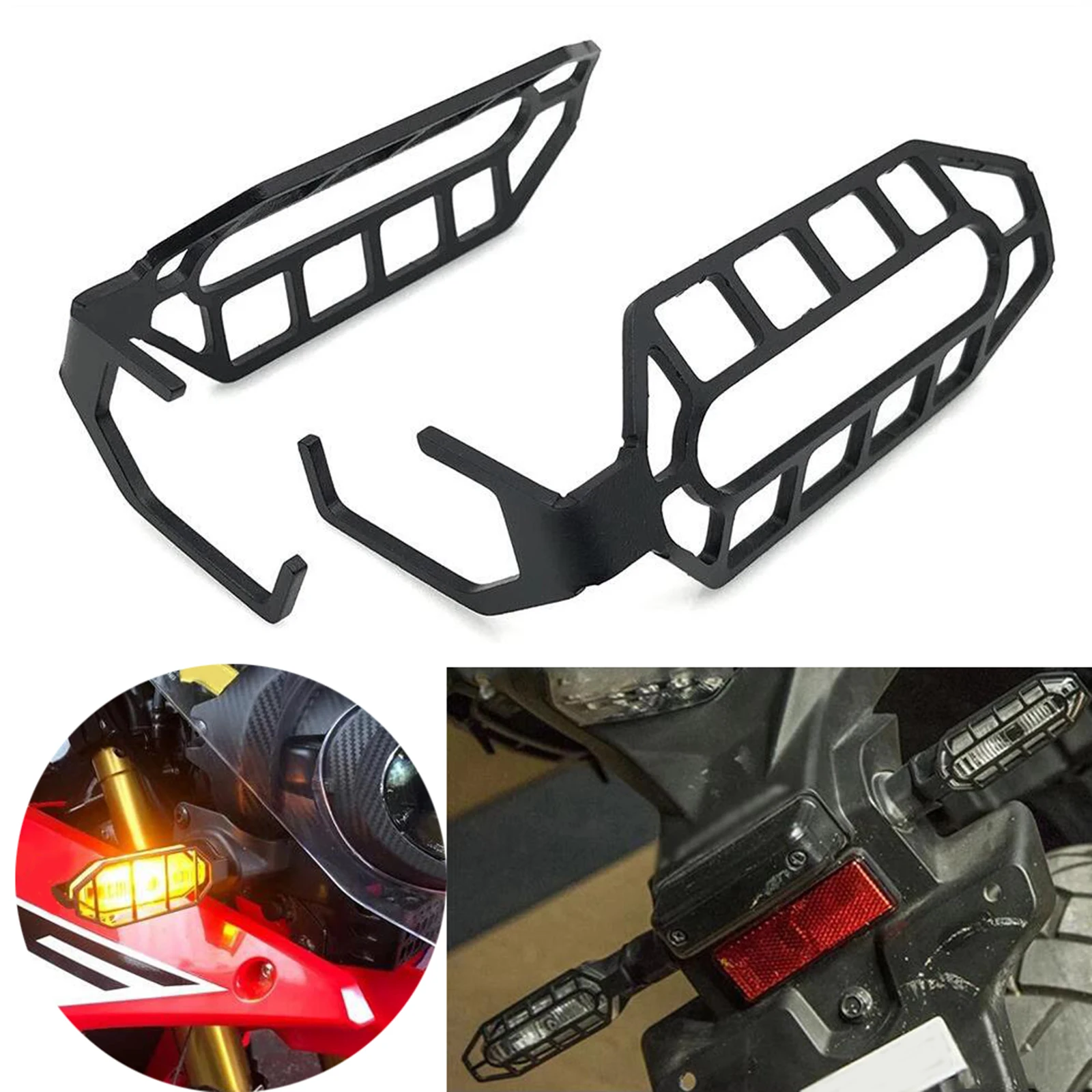 2x Stainless Steel Turn Signal Light Protector Cages Guard Cover For Honda CB500X CB 500X 2019 2020 Accessories
2x Stainless Steel Turn Signal Light Protector Cages Guard Cover For Honda CB500X CB 500X 2019 2020 Accessories