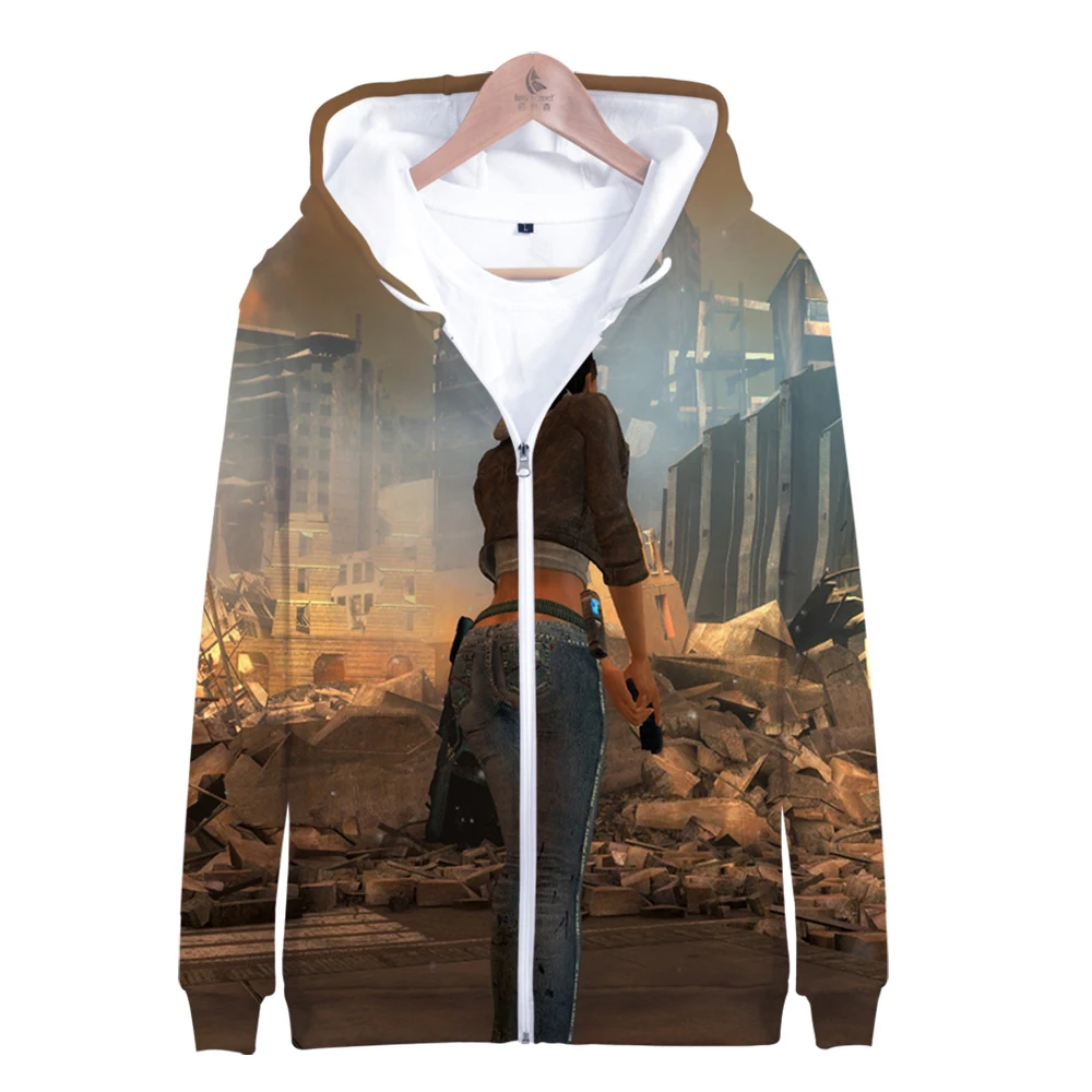 Half-Life Alyx Trendy Popular 3D Zipper Hoodie Streetwear Men/Women Casual Youthful Vitality Style Zip Hooded Kids Clothes
Half-Life Alyx Trendy Popular 3D Zipper Hoodie Streetwear Men/Women Casual Youthful Vitality Style Zip Hooded Kids Clothes