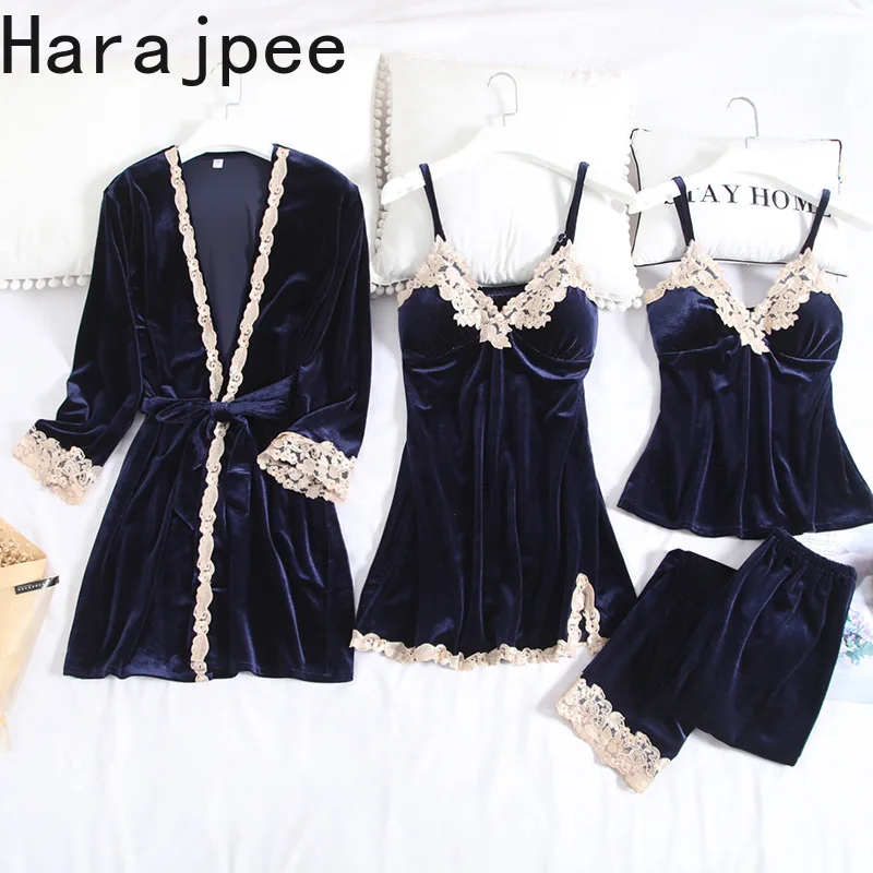 Harajpee/Новинка; Корейская пижама и ночная рубашка; Сезон осень-зима; Золотистый бархатный халат на подтяжках; Мягкая удобная домашняя одежда
Harajpee/Новинка; Корейская пижама и ночная рубашка; Сезон осень-зима; Золотистый бархатный халат на подтяжках; Мягкая удобная домашняя одежда