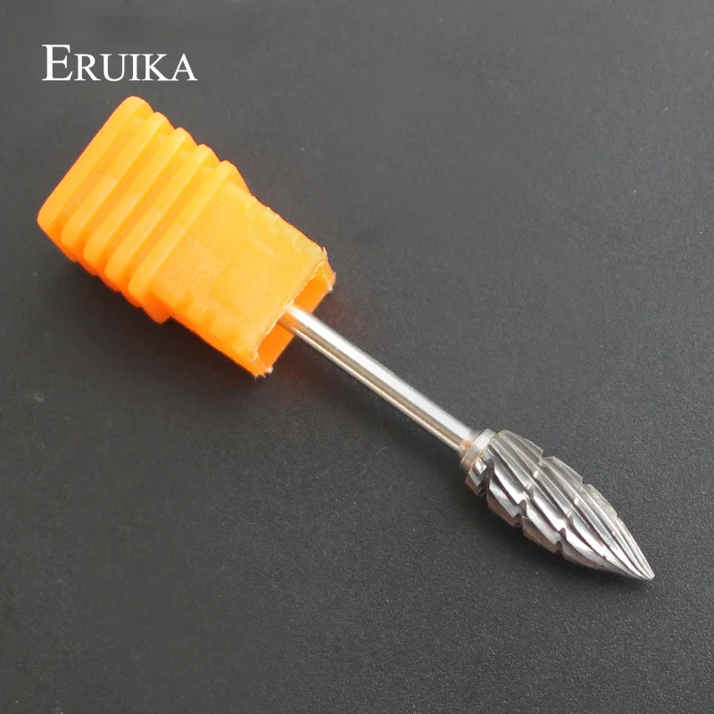ERUIKA 1 шт. фрезы из карбида вольфрама для маникюра и кутикулы|nail drill bits|carbide nail bitscuticle