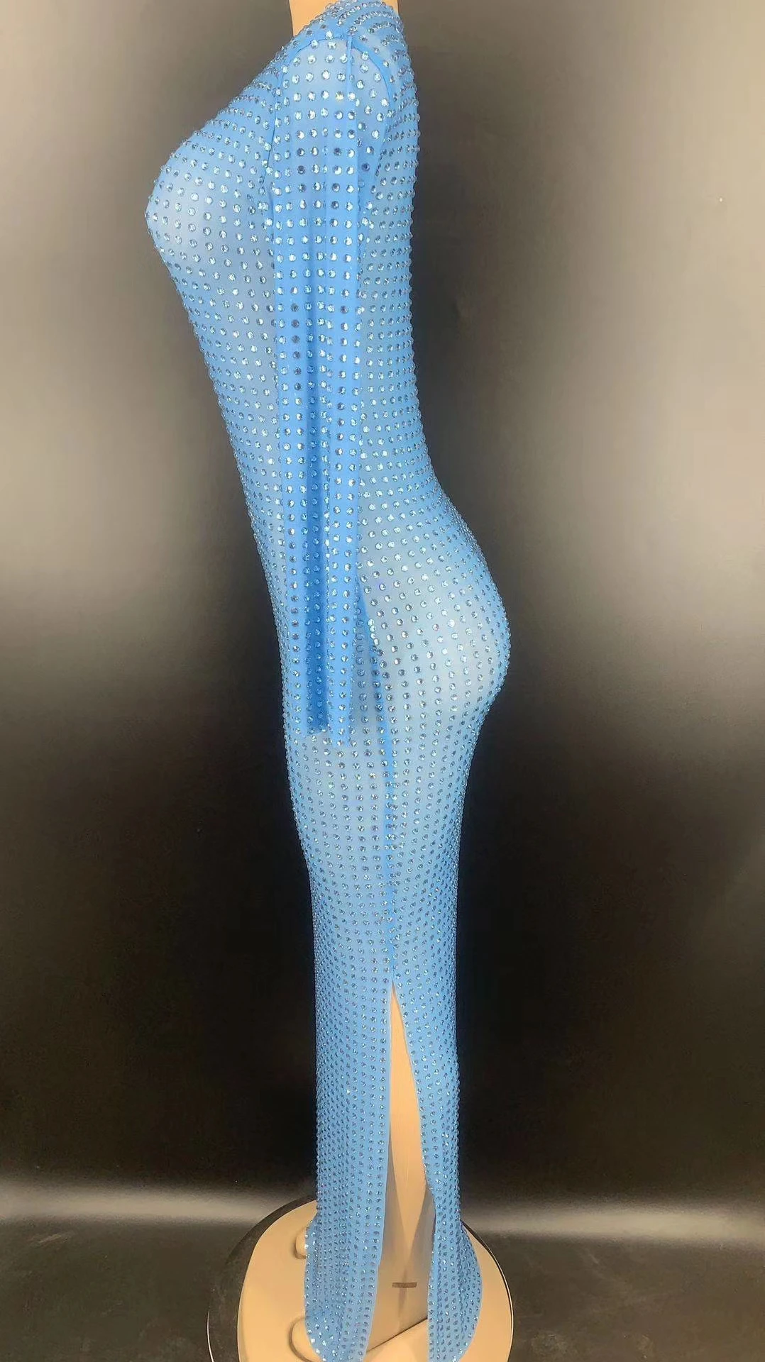 Elegant Mesh See Through Long Dress Many Colors Available Women's Birthday Celebrate Bar Dress Women Dance Prom Party Dress
Elegant Mesh See Through Long Dress Many Colors Available Women's Birthday Celebrate Bar Dress Women Dance Prom Party Dress