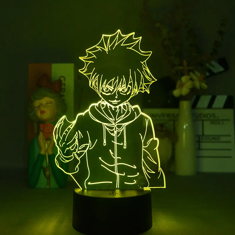 3D Night Light Anime Decor Hunter X Hunter Killua Zoldyck USB Plug-in Nightlight For Kid Bedroom Decoration Birthday Party Gifts
3D Night Light Anime Decor Hunter X Hunter Killua Zoldyck USB Plug-in Nightlight For Kid Bedroom Decoration Birthday Party Gifts