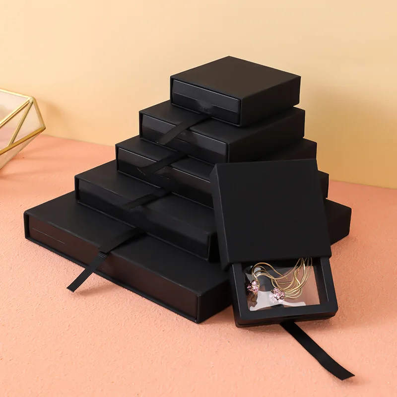 11x11x2cm Black Paper Cardboard Drawer Box With Ribbon Floating Picture Frame Shadow Box 10pcs Jewellery Stone Presentation Case
11x11x2cm Black Paper Cardboard Drawer Box With Ribbon Floating Picture Frame Shadow Box 10pcs Jewellery Stone Presentation Case