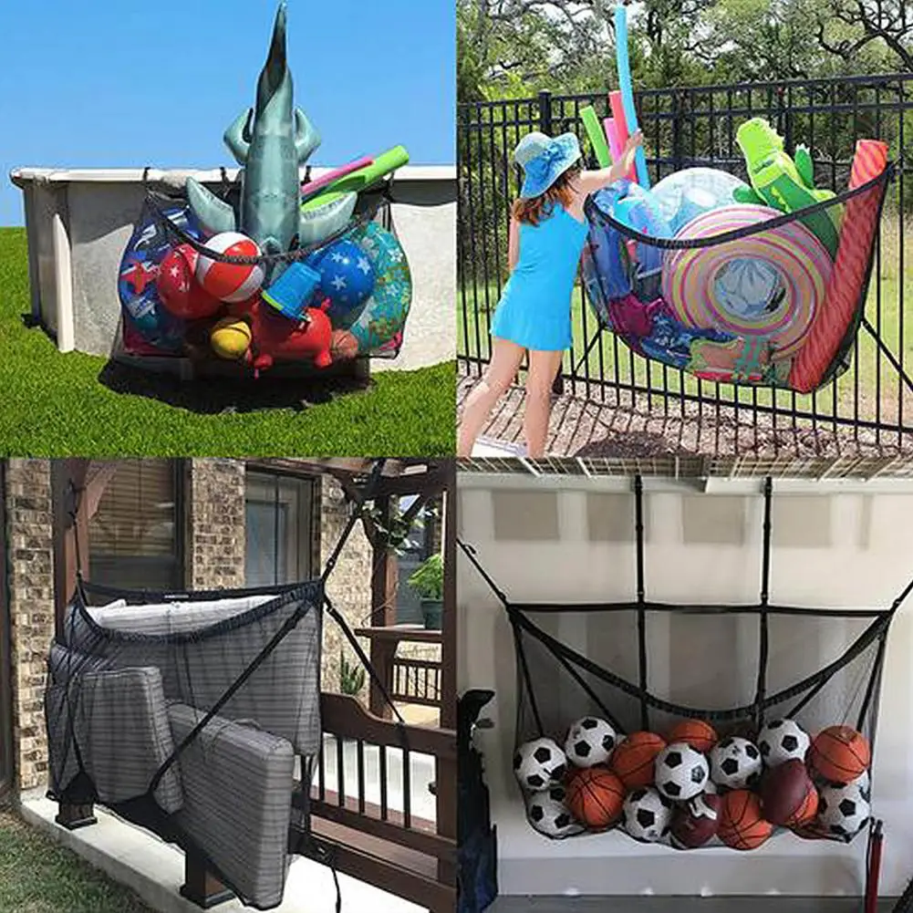 Large Capacity Adjustable Hanging Swimming Pool Storage Bag Foldable Summer Toy Organizer Home Sundries Storage Net Dropshipping
Large Capacity Adjustable Hanging Swimming Pool Storage Bag Foldable Summer Toy Organizer Home Sundries Storage Net Dropshipping