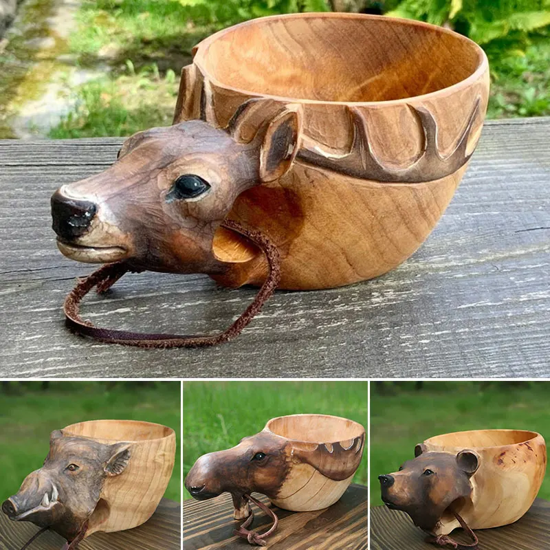 Animal Rubber Wooden Water Cup Animal Wooden Bowl Animal Water Cup Wooden Cup Decoration
Animal Rubber Wooden Water Cup Animal Wooden Bowl Animal Water Cup Wooden Cup Decoration
