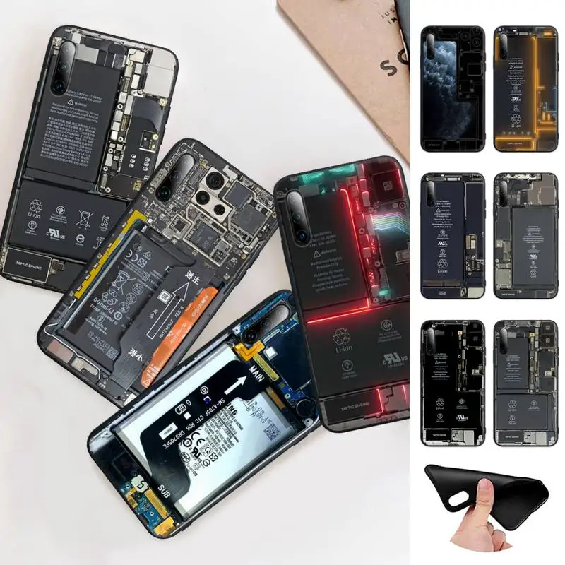 Motherboard Circuit Board Phone Case For Huawei P9 P10 P20 P30 P40 Lite Pro P Smart 2019 2020 Silicone Cover
Motherboard Circuit Board Phone Case For Huawei P9 P10 P20 P30 P40 Lite Pro P Smart 2019 2020 Silicone Cover