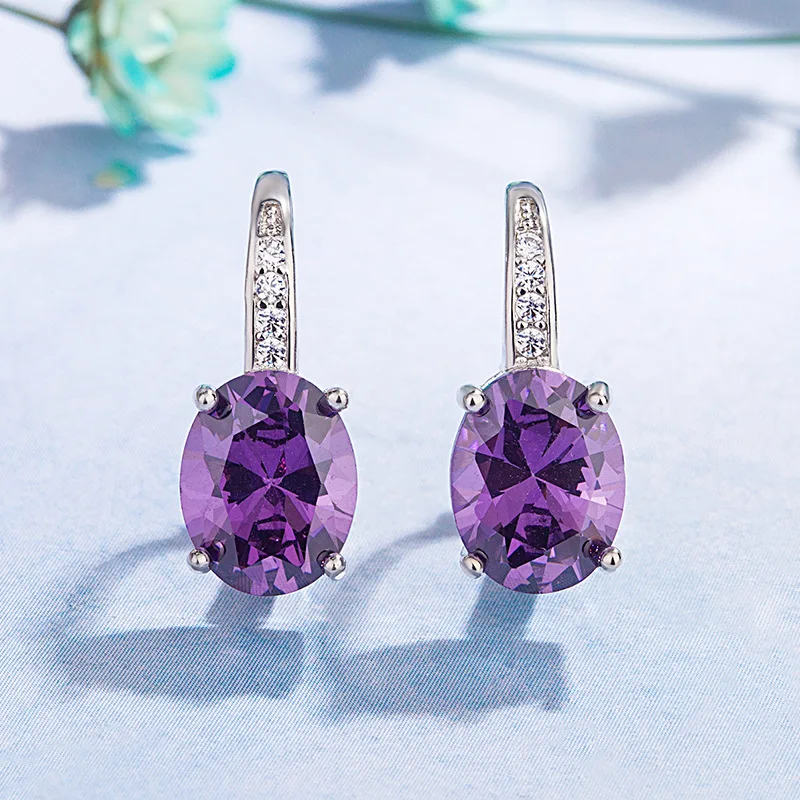 DIWENFU S925 Silver Sterling Amethyst Earring for Women Fine Aretes De Plata De Ley 925 Mujer Orecchini Bizuteria Gemstone Box
DIWENFU S925 Silver Sterling Amethyst Earring for Women Fine Aretes De Plata De Ley 925 Mujer Orecchini Bizuteria Gemstone Box