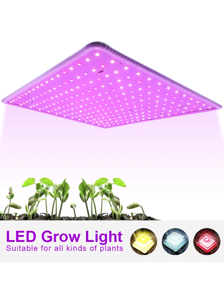 LED Plant Grow Light Hydroponic Flowers Seedling Quantum Lamp Indoor Plants Growth Light Full Spectrum Phytolamp for Greenhouse
LED Plant Grow Light Hydroponic Flowers Seedling Quantum Lamp Indoor Plants Growth Light Full Spectrum Phytolamp for Greenhouse