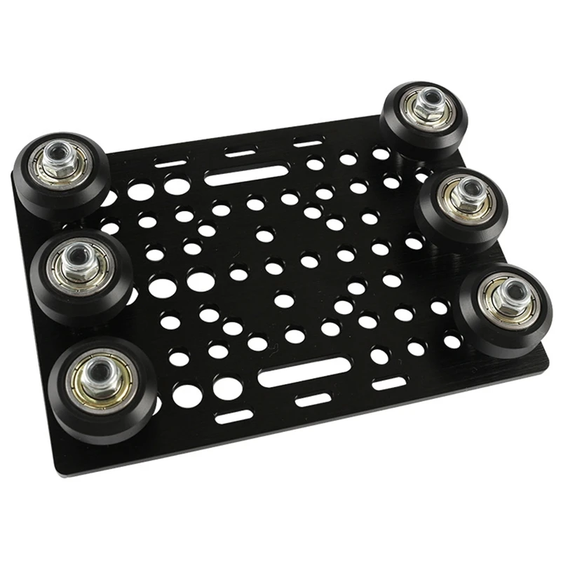 Чёрный анодированный алюминиевый V-слот, комплект опорных пластин 20 - 80 мм с V-слотом, твердый V-образный комплект колес для станков с ЧПУ
Чёрный анодированный алюминиевый V-слот, комплект опорных пластин 20 - 80 мм с V-слотом, твердый V-образный комплект колес для станков с ЧПУ