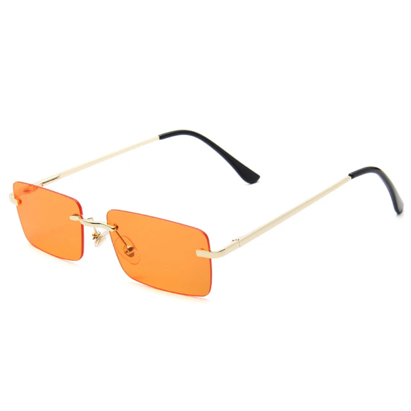 2021 Luxury Small Rimless Men Women Sunglasses Rectangle Vintage Brand Designer Summer Trendy Shades Brown Retro Sunglasses
2021 Luxury Small Rimless Men Women Sunglasses Rectangle Vintage Brand Designer Summer Trendy Shades Brown Retro Sunglasses