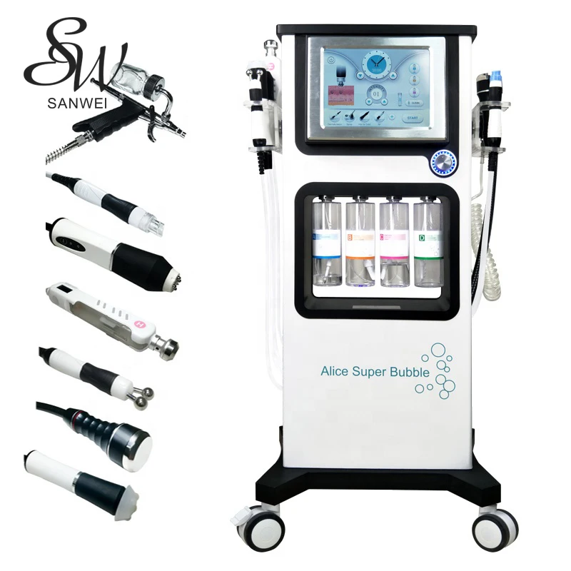 7in 1 Skin Care Salon Oxygen Dermebrasion Beauty Equipment Face Lifting Co2 Oxygenated Water Hydra Aqua Facial Machine
7in 1 Skin Care Salon Oxygen Dermebrasion Beauty Equipment Face Lifting Co2 Oxygenated Water Hydra Aqua Facial Machine