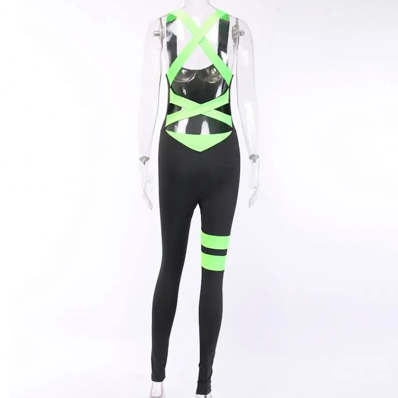 casual with corset 2020 ladies fitness club wear black and white bandage for women jumpsuits
casual with corset 2020 ladies fitness club wear black and white bandage for women jumpsuits