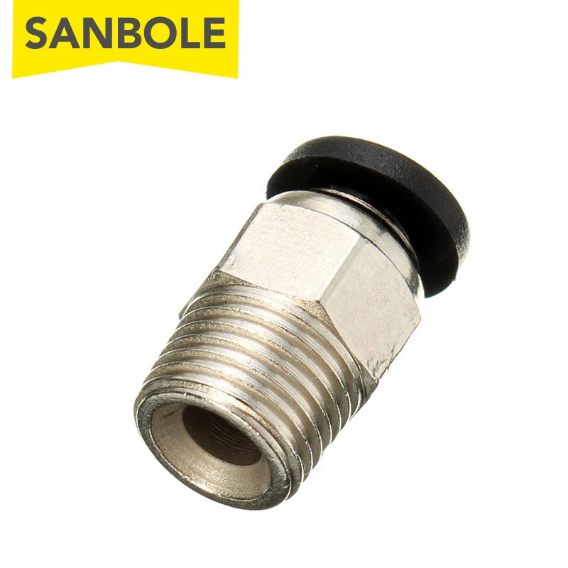 2pcs PC4-01 Pneumatic Connector For 1.75mm PTFE Tube Quick Coupler Feed Inlet 3D Printer Part
2pcs PC4-01 Pneumatic Connector For 1.75mm PTFE Tube Quick Coupler Feed Inlet 3D Printer Part