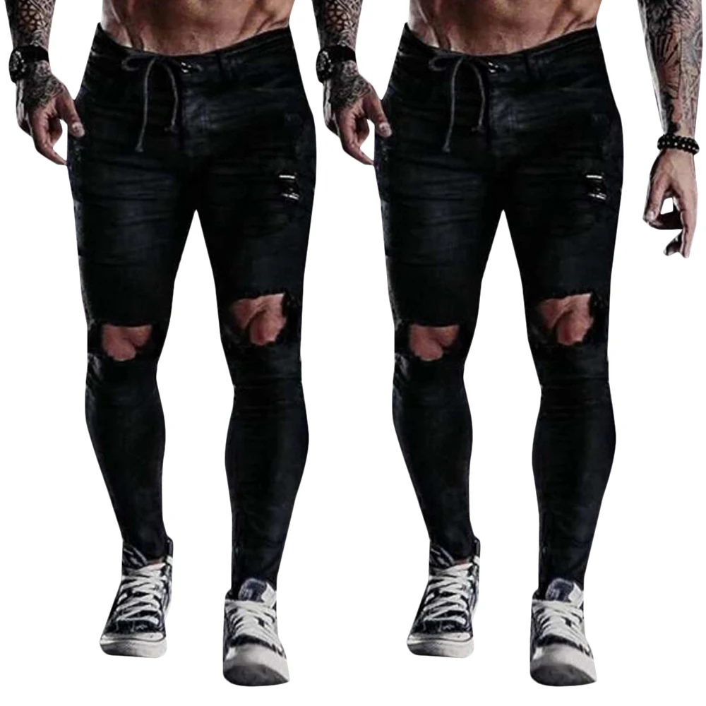 Men Jeans Skinny Hole Sexy Casual Pants Men's Clothing Men Jeans Pants Black Jeans Pencil Pants Denim Pant
Men Jeans Skinny Hole Sexy Casual Pants Men's Clothing Men Jeans Pants Black Jeans Pencil Pants Denim Pant
