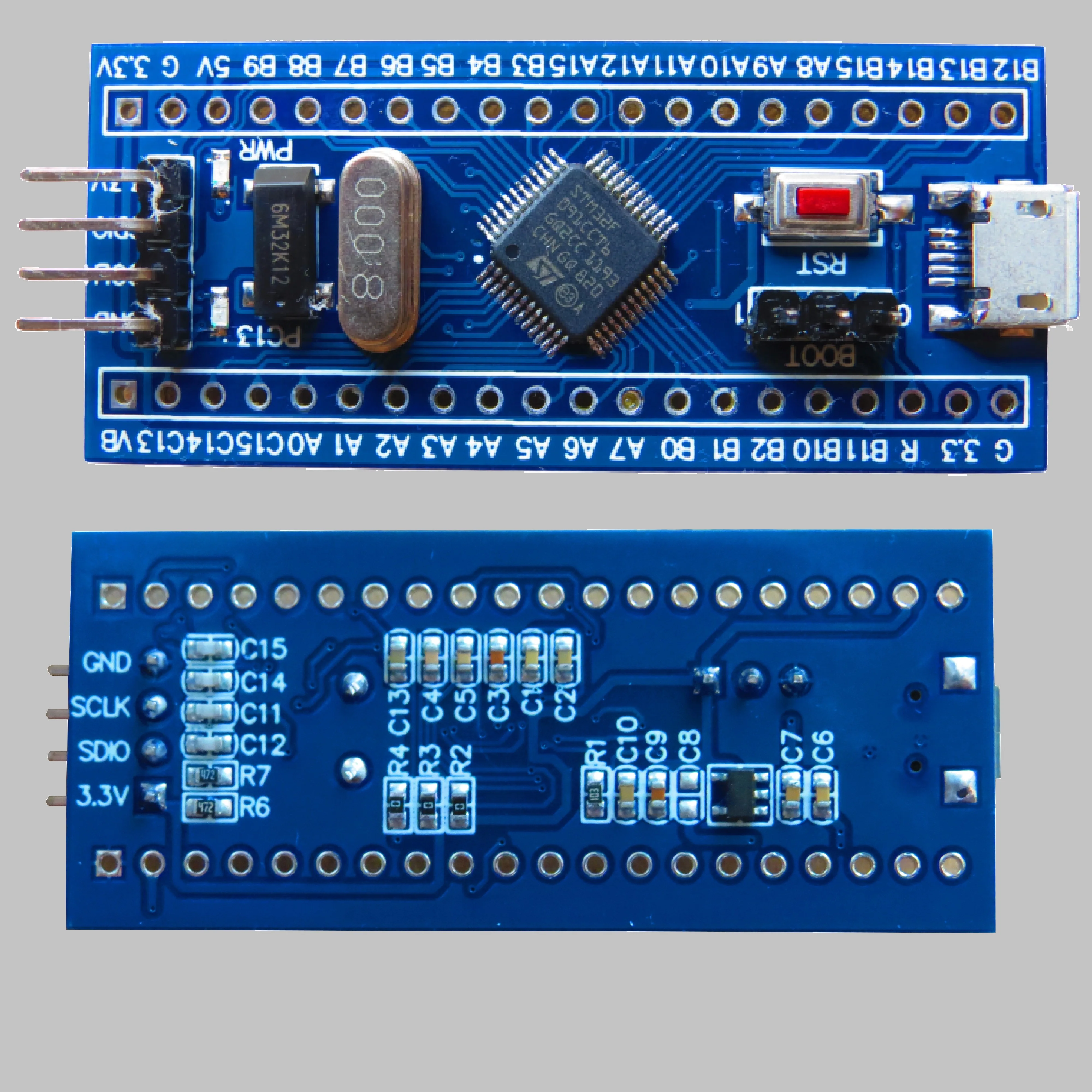 Минимальная системная плата STM32F091CCT6 F091 Core Board STM32 рекламная макетная новый