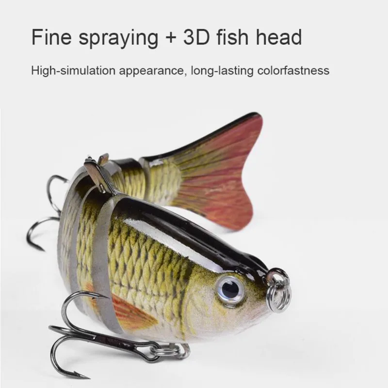 1Pcs Sinking Wobblers Fishing Lures Jointed Crankbait Swimbait Multi Segment Hard Artificial Bait For Fishing Tackle
1Pcs Sinking Wobblers Fishing Lures Jointed Crankbait Swimbait Multi Segment Hard Artificial Bait For Fishing Tackle