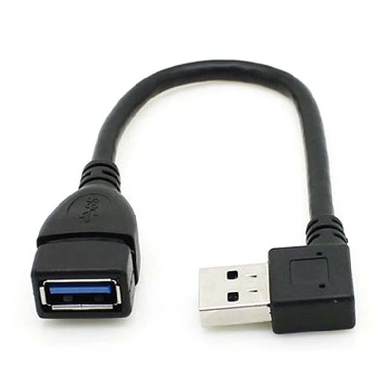 20cm USB 2.0 A Male To Female 90 Angled Extension Adaptor Cable USB2.0 Male To Female Right/ Left/ Down/ Up Black Cable Cord
20cm USB 2.0 A Male To Female 90 Angled Extension Adaptor Cable USB2.0 Male To Female Right/ Left/ Down/ Up Black Cable Cord
