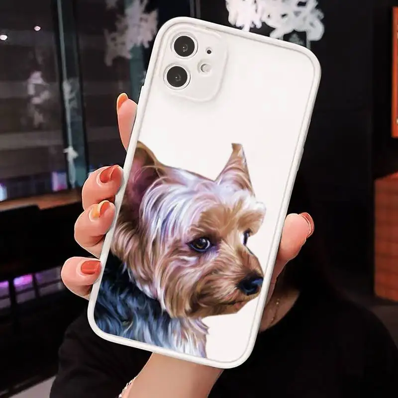 Yorkshire terrier dog Newest Fashion Novelty Phone Case matte transparent For iphone 7 8 11 12 plus mini x xs xr pro max cover
Yorkshire terrier dog Newest Fashion Novelty Phone Case matte transparent For iphone 7 8 11 12 plus mini x xs xr pro max cover