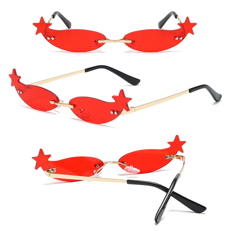 Luxury Fashion Flame Sunglasses Women Rimless star Sun Glasses Tears Shades Eyeglass Vintage star Sunglass Fire Shape Eyewears
Luxury Fashion Flame Sunglasses Women Rimless star Sun Glasses Tears Shades Eyeglass Vintage star Sunglass Fire Shape Eyewears