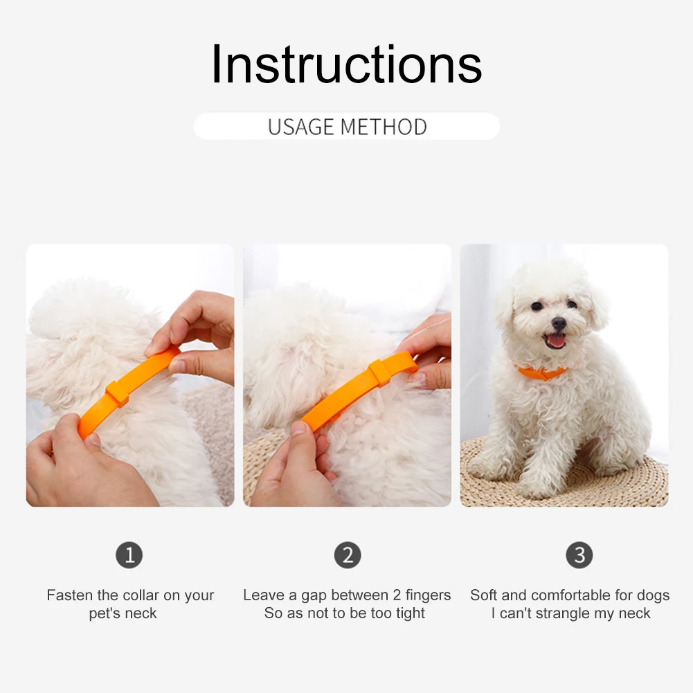 Removes Flea And Tick Collar for Dogs Cats Up To 8 Month Flea Tick Collar Anti-mosquito & Insect Repellent Breakaway Cat Collar
Removes Flea And Tick Collar for Dogs Cats Up To 8 Month Flea Tick Collar Anti-mosquito & Insect Repellent Breakaway Cat Collar