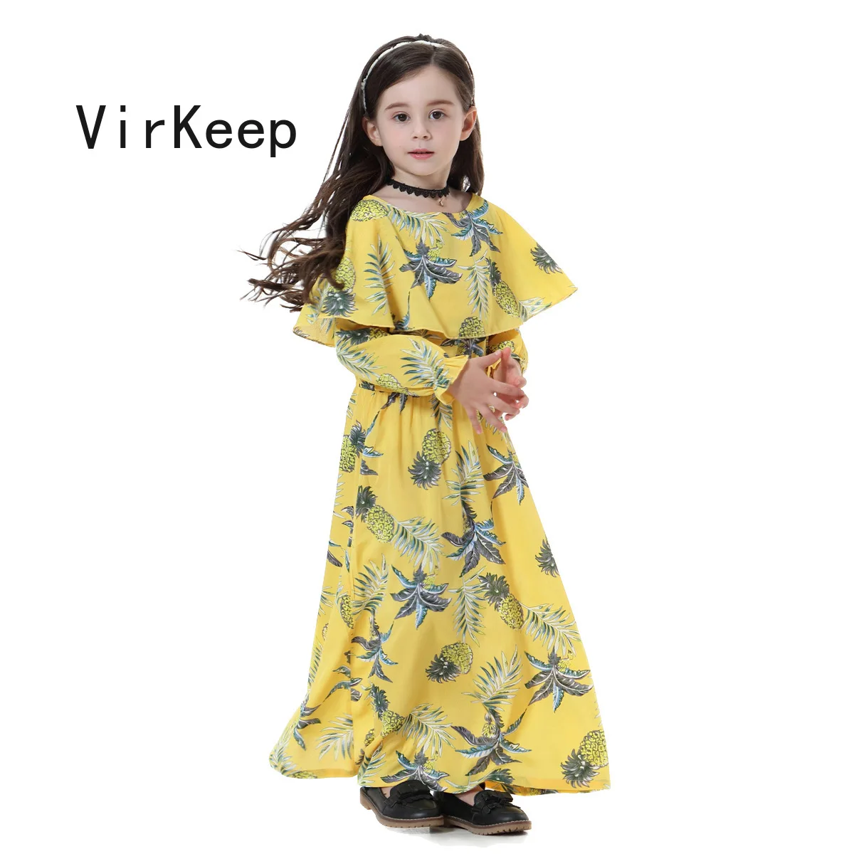 Cute girls printed maxi dress Children Abaya Kids Robe muslim Gowns Kimono dubai Jubah Ramadan Arabic Islamic garment VKDR2480
Cute girls printed maxi dress Children Abaya Kids Robe muslim Gowns Kimono dubai Jubah Ramadan Arabic Islamic garment VKDR2480