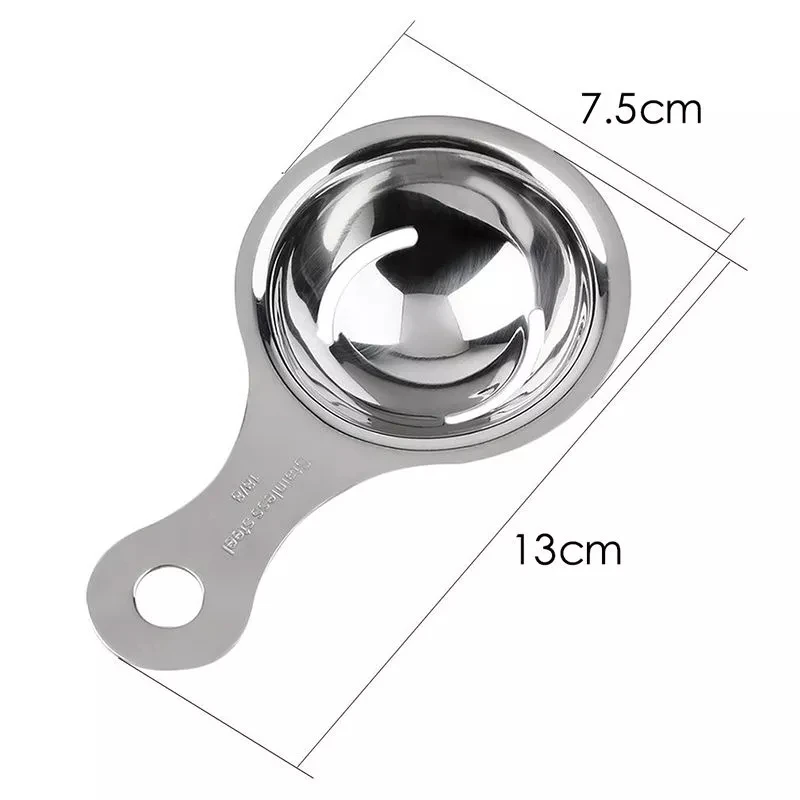 Stainless Steel Egg White Separator Tools Eggs Yolk Filter Gadgets Kitchen Accessories Separating Funnel Spoon Egg Divider Tools
Stainless Steel Egg White Separator Tools Eggs Yolk Filter Gadgets Kitchen Accessories Separating Funnel Spoon Egg Divider Tools