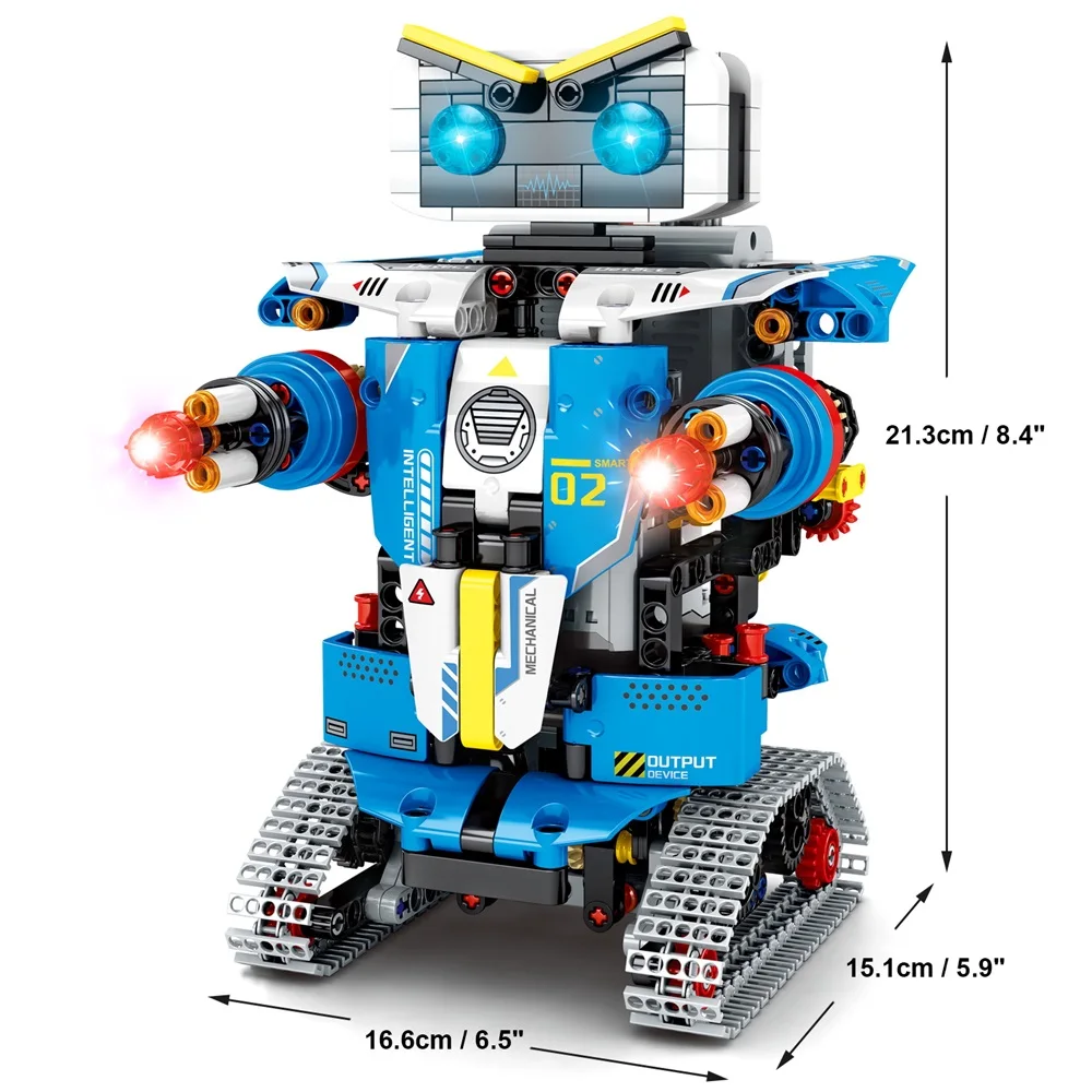 NEW City Electric RC Robot Transformation Vehicle Car Building Blocks Creator Remote Control Robot Weapon Bricks Toys For Child
NEW City Electric RC Robot Transformation Vehicle Car Building Blocks Creator Remote Control Robot Weapon Bricks Toys For Child