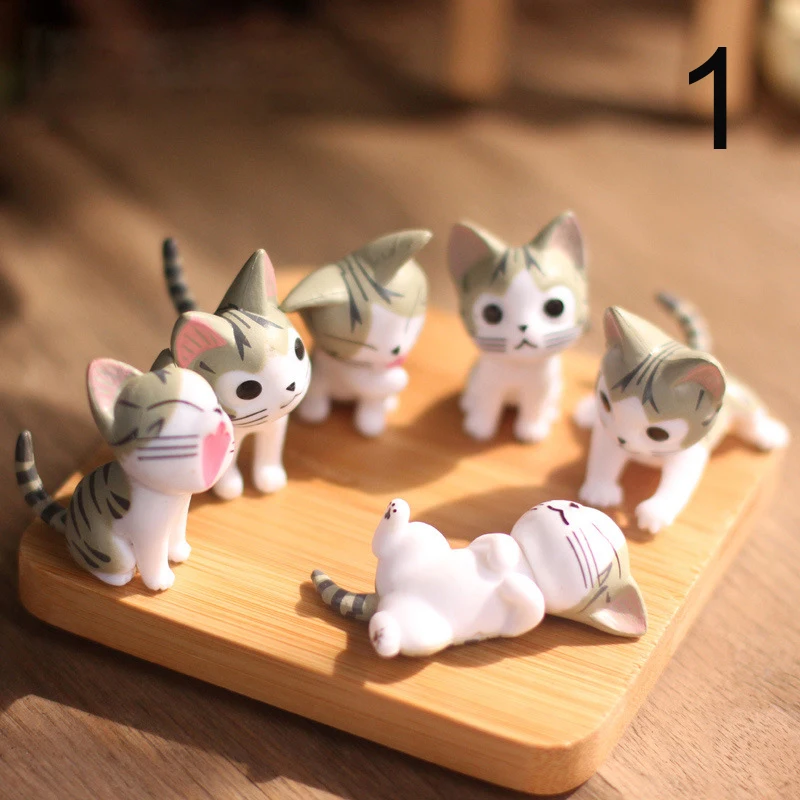 1pcs Cheese Cat Miniature Figurines Toys Cute Lovely Model Kids Toys 4cm PVC Japanese Anime Children Figure World
1pcs Cheese Cat Miniature Figurines Toys Cute Lovely Model Kids Toys 4cm PVC Japanese Anime Children Figure World
