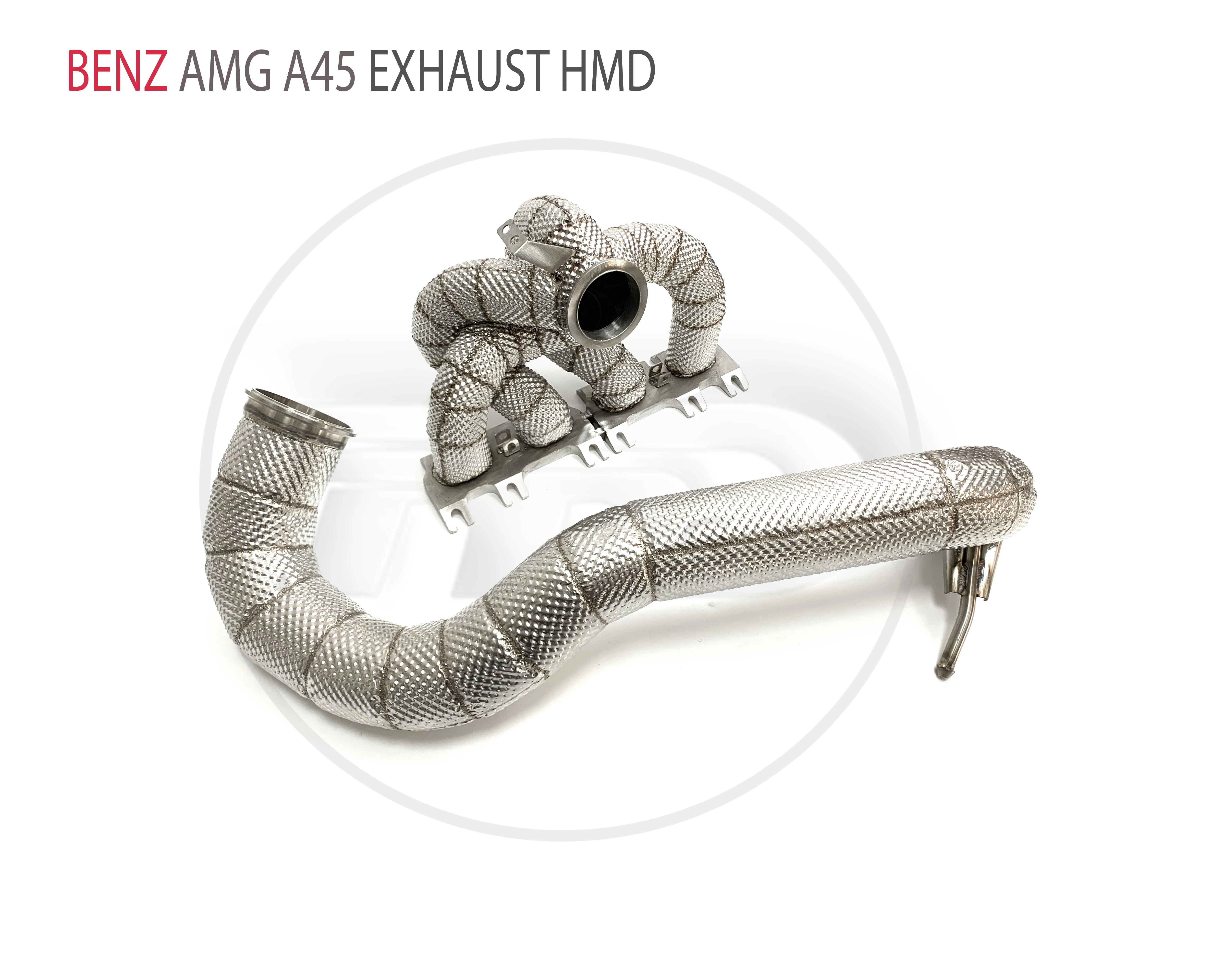 HMD Exhaust System Stainless Steel Headers And Downpipe for Mercedes Benz AMG A45 W176 Catless Turbo Pipe
HMD Exhaust System Stainless Steel Headers And Downpipe for Mercedes Benz AMG A45 W176 Catless Turbo Pipe