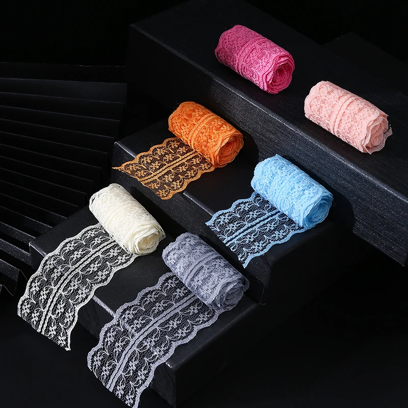 4.5x300cm Lace Decorative Border Garment Accessories Curtain Material Dress with Ribbon Handmade DIY Accessories
4.5x300cm Lace Decorative Border Garment Accessories Curtain Material Dress with Ribbon Handmade DIY Accessories