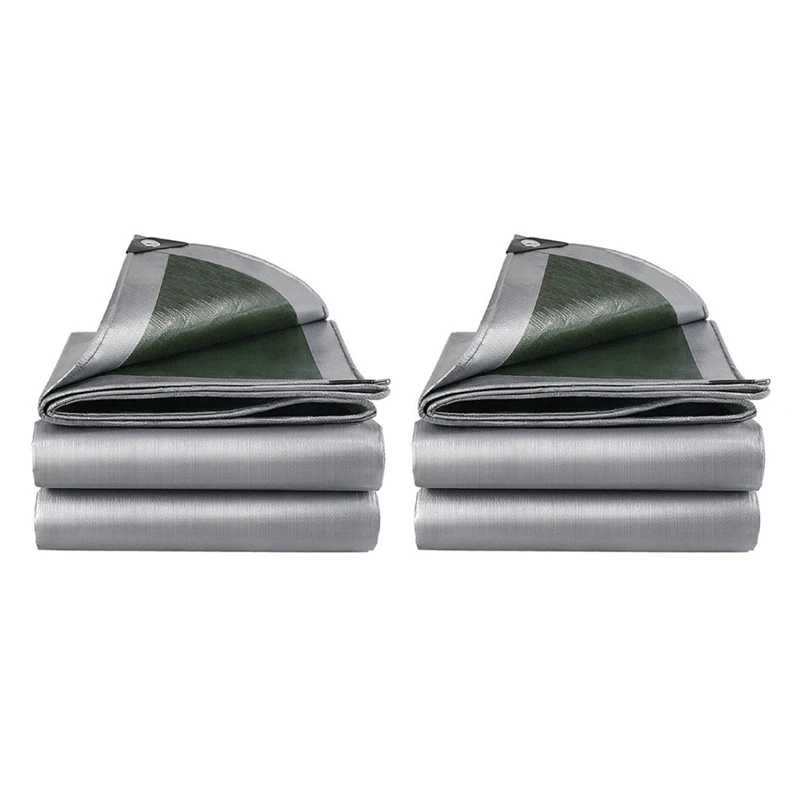 2X Tarpaulin Rainproof Cloth Outdoor Garden Plant Shed Boat Car Truck Canopy Waterproof Sun Shade Cloth Pet House Cover
2X Tarpaulin Rainproof Cloth Outdoor Garden Plant Shed Boat Car Truck Canopy Waterproof Sun Shade Cloth Pet House Cover