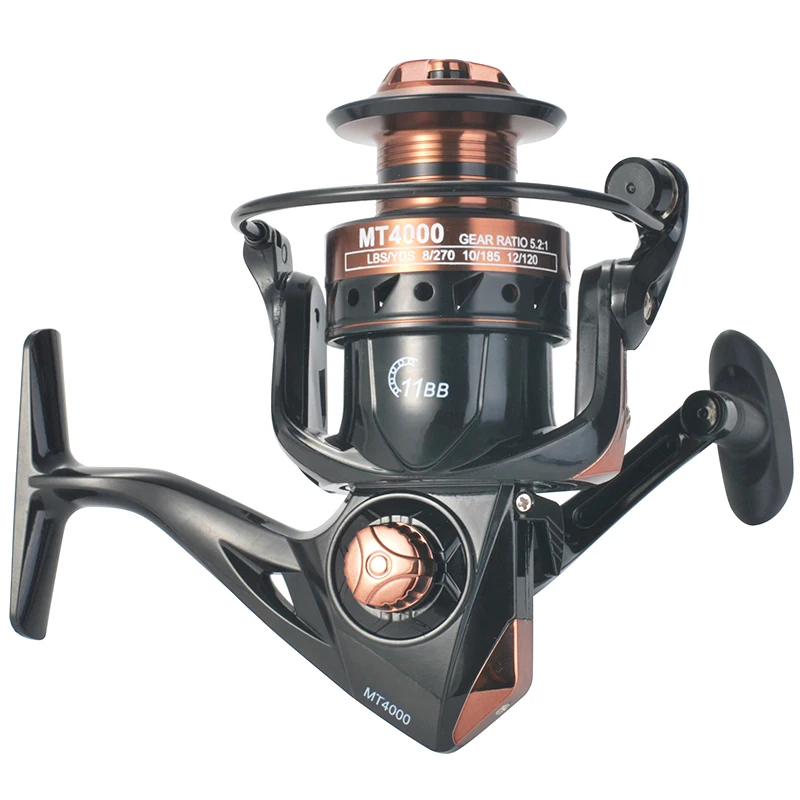 Metal Spool Fishing Reel Carrete de pesca 5.2:1 4.7:1 Carp Spinning Reel For Fishing 1000-7000 13BB 8KG Max Drag Fishing Wheel
Metal Spool Fishing Reel Carrete de pesca 5.2:1 4.7:1 Carp Spinning Reel For Fishing 1000-7000 13BB 8KG Max Drag Fishing Wheel