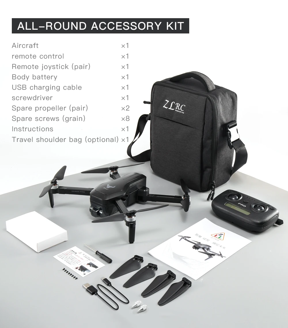 SG906PRO2 RC Quadcopter Drone Helicopter With 4K Profesional HD Camera 5G WIFI FPV Racing GPS Wide Angle Foldable Toys RTF
SG906PRO2 RC Quadcopter Drone Helicopter With 4K Profesional HD Camera 5G WIFI FPV Racing GPS Wide Angle Foldable Toys RTF
