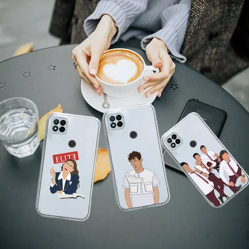 Elite Spanish TV series Phone Case Transparent for Xiaomi redmi note 8 9 10 11 t lite pro ultra mix 4 K40
Elite Spanish TV series Phone Case Transparent for Xiaomi redmi note 8 9 10 11 t lite pro ultra mix 4 K40