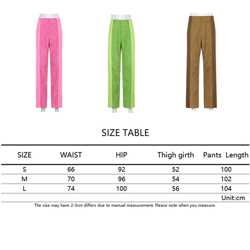 Patchwork Jeans Woman High Waist Jeans Street Corduroy Stitching Contrast Color Casual Pants Women Trouser For Spring Autumn
Patchwork Jeans Woman High Waist Jeans Street Corduroy Stitching Contrast Color Casual Pants Women Trouser For Spring Autumn