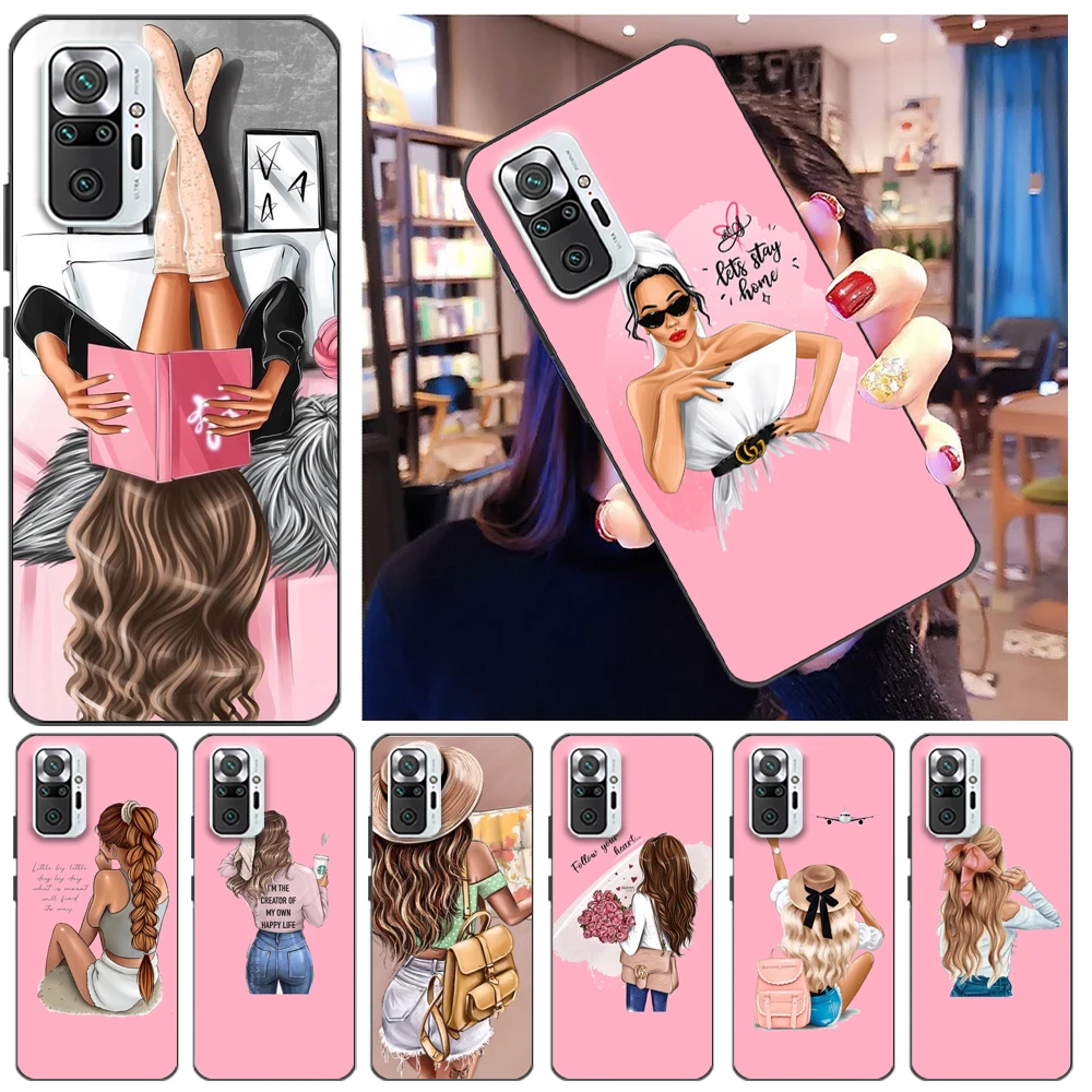 Fashion Mama Of Girl Mom Phone Case For Xiaomi Redmi Note 10S 10T 10 Pro MAX 4G 5G 10X Pro Fashion Woman Girls Cases Coque
Fashion Mama Of Girl Mom Phone Case For Xiaomi Redmi Note 10S 10T 10 Pro MAX 4G 5G 10X Pro Fashion Woman Girls Cases Coque