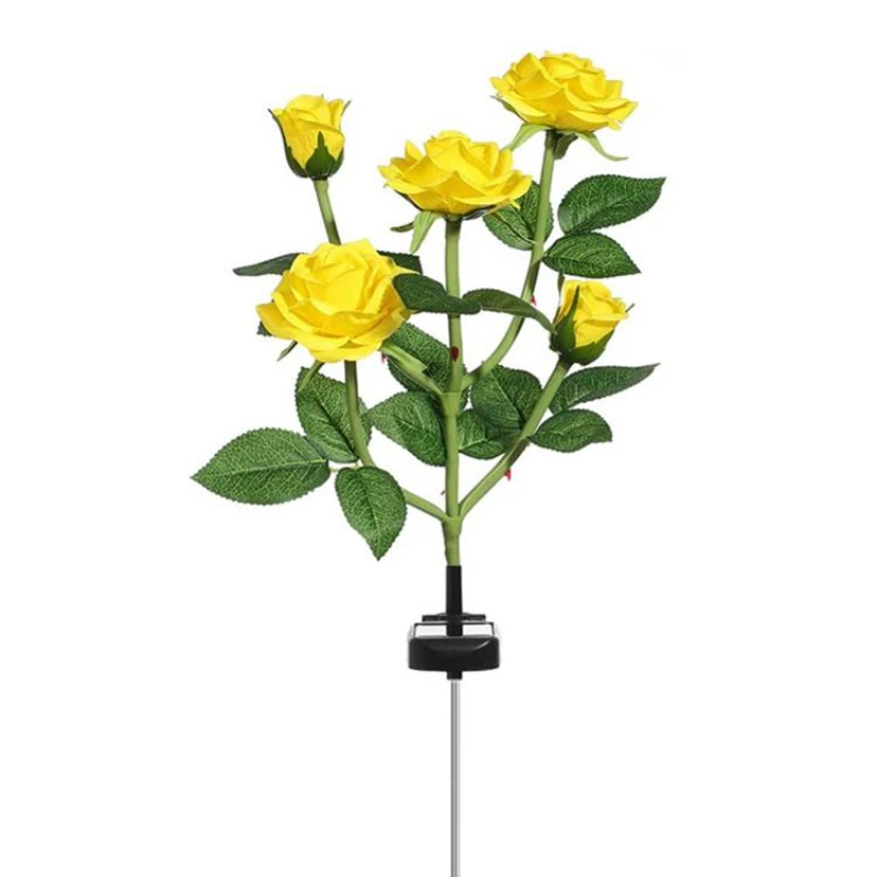 Rose Flower Solar LED Light Garden Yard Lawn Night Lamp Landscape Garden Home Decoration Flowers Lights LED Solar Simulation
Rose Flower Solar LED Light Garden Yard Lawn Night Lamp Landscape Garden Home Decoration Flowers Lights LED Solar Simulation