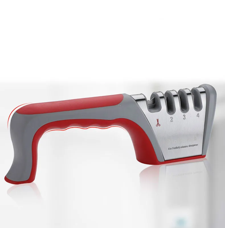 Multifunction Knife Sharpener Professional Sharpener Diamond Coated Sharpener Stainless Steel Scissors Chef Kitchen Tool DA60MD
Multifunction Knife Sharpener Professional Sharpener Diamond Coated Sharpener Stainless Steel Scissors Chef Kitchen Tool DA60MD